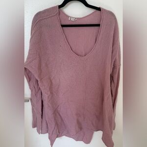 Free People Lightweight Pink Sweater S